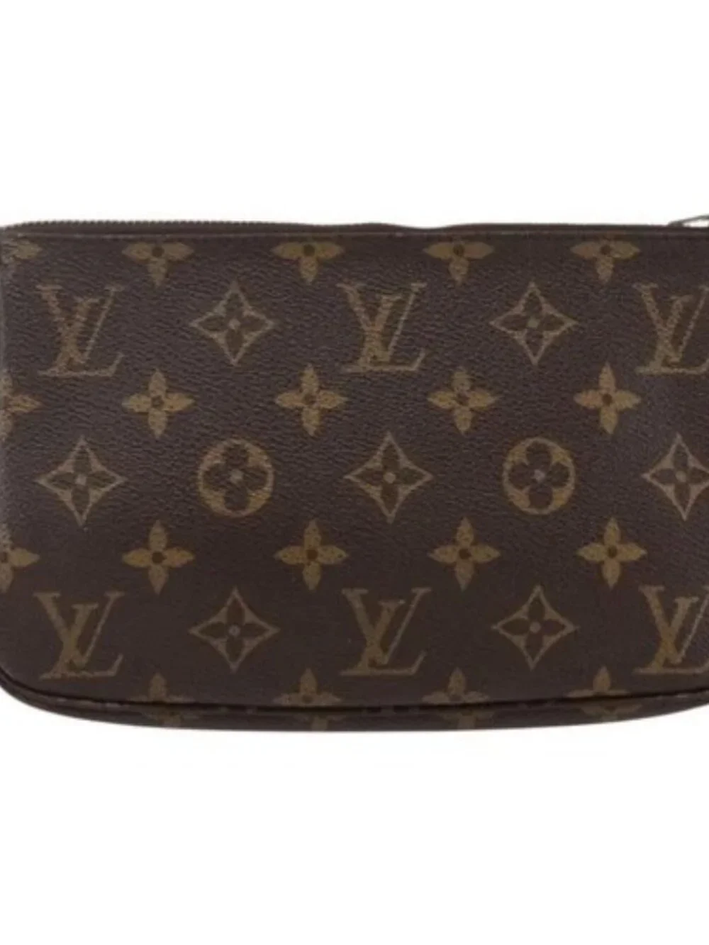 LOUIS VUITTON Monogram Pochette Accessoires Pouch M51980 LV Auth 169819